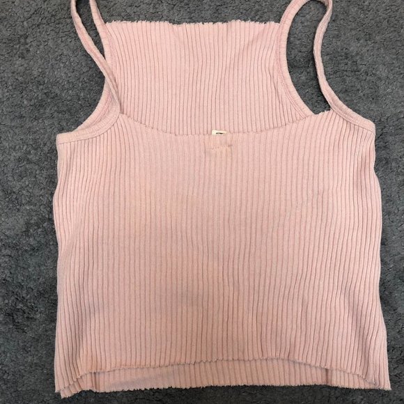 Urban Outfitters Womens Pink Crop-top